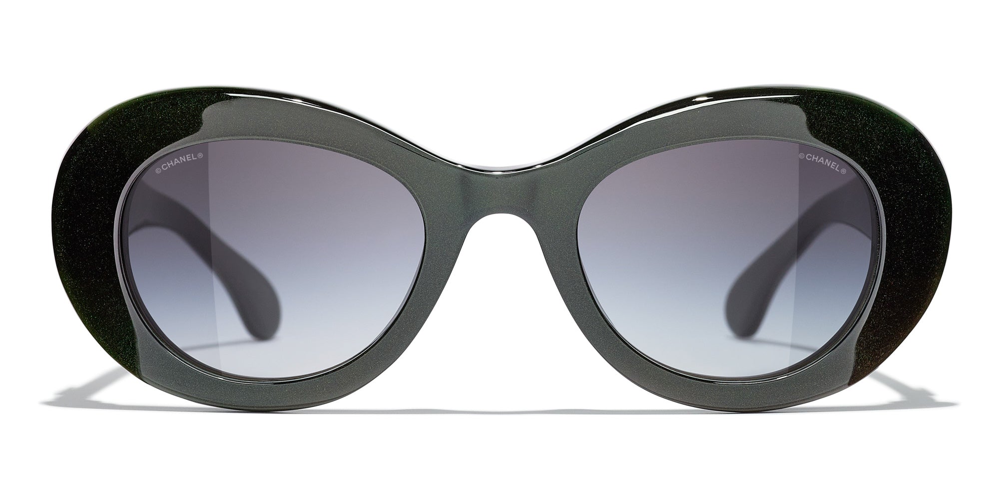 NEW CHANEL WOMENS 5482 C622/S8 54-17 Black Sunglasses $225.00 - PicClick