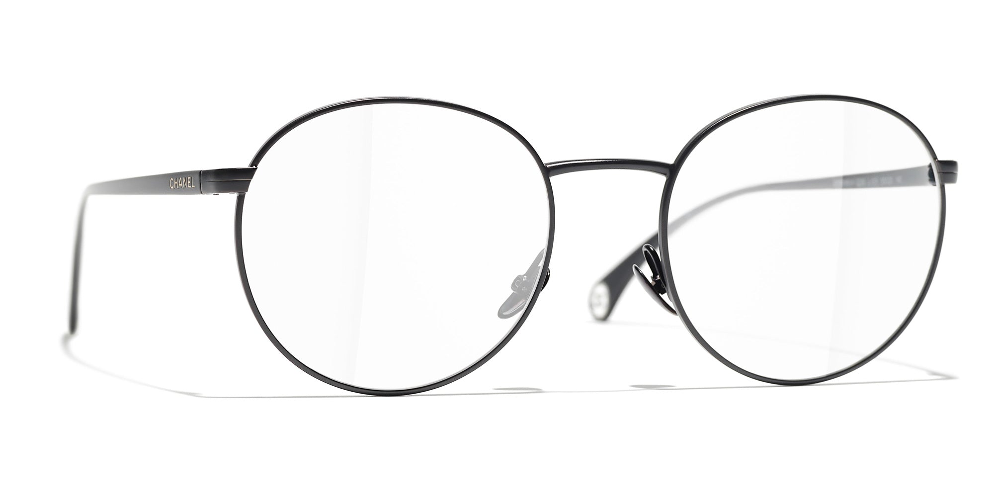 Chanel 2209 Glasses Silver Oval Women