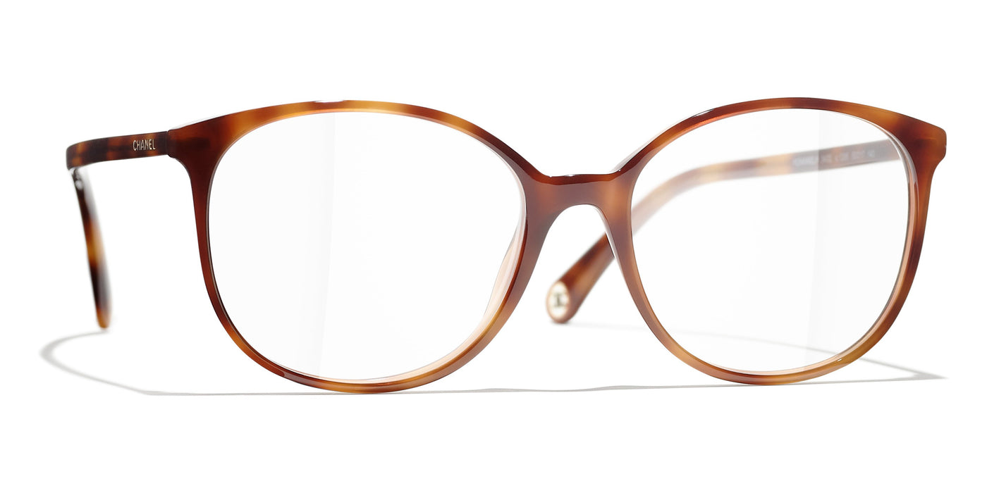 Chanel 3432 1295 140 50 17 Tortoise Frame Acetate