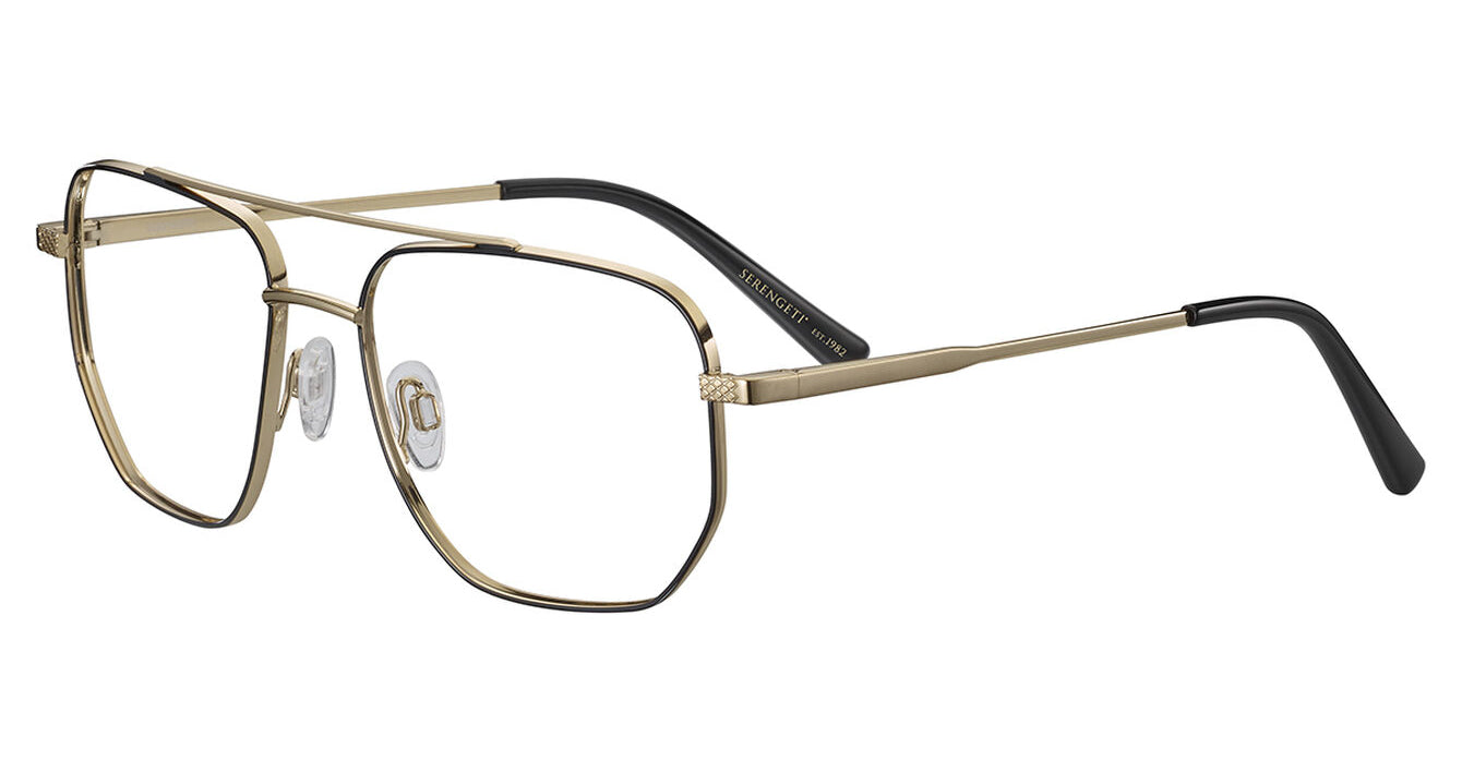 Serengeti Follen Optic Shiny Light Gold Black #colour_shiny-light-gold-black