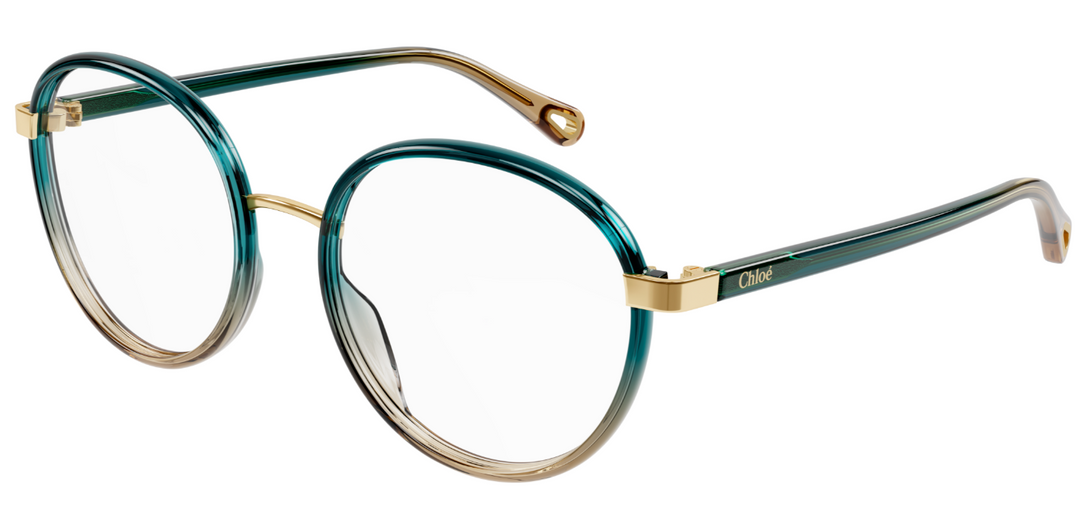 Chloe アイウェア ラウントフレム メカネ CH0033O 003 Chloe CH0033O Oval Glasses | Fashion Eyewear
