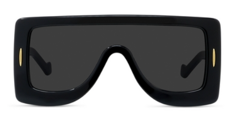 Loewe Chunky Anagram LW40104I Shield Sunglasses | Fashion  display picture 2