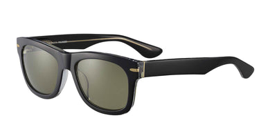 Serengeti Foyt Shiny Black/Green Polarised #colour_shiny-black-green-polarised