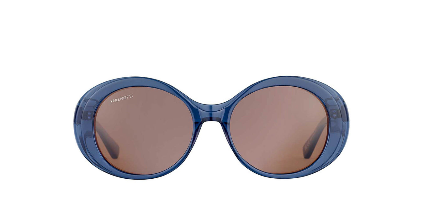 Serengeti Bacall Transparent Blue/Brown #colour_transparent-blue-brown