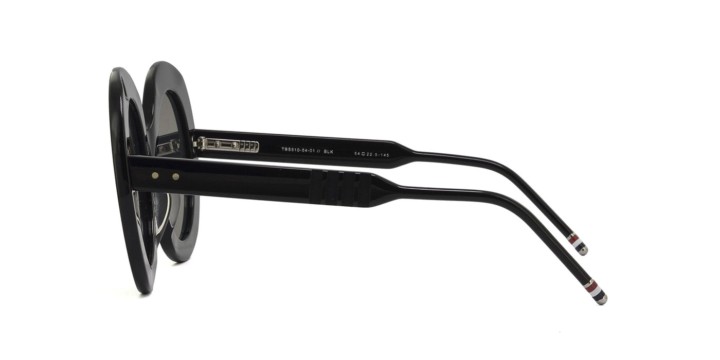 Thom Browne TBS510 Black-Grey #colour_black-grey