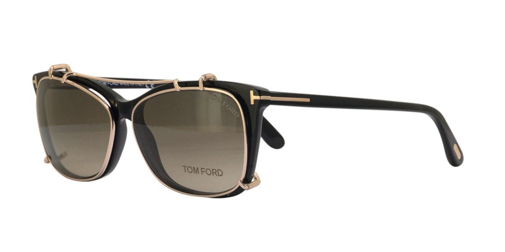 Tom Ford TF5514 Clip-On Gold-Brown-Gradient #colour_gold-brown-gradient