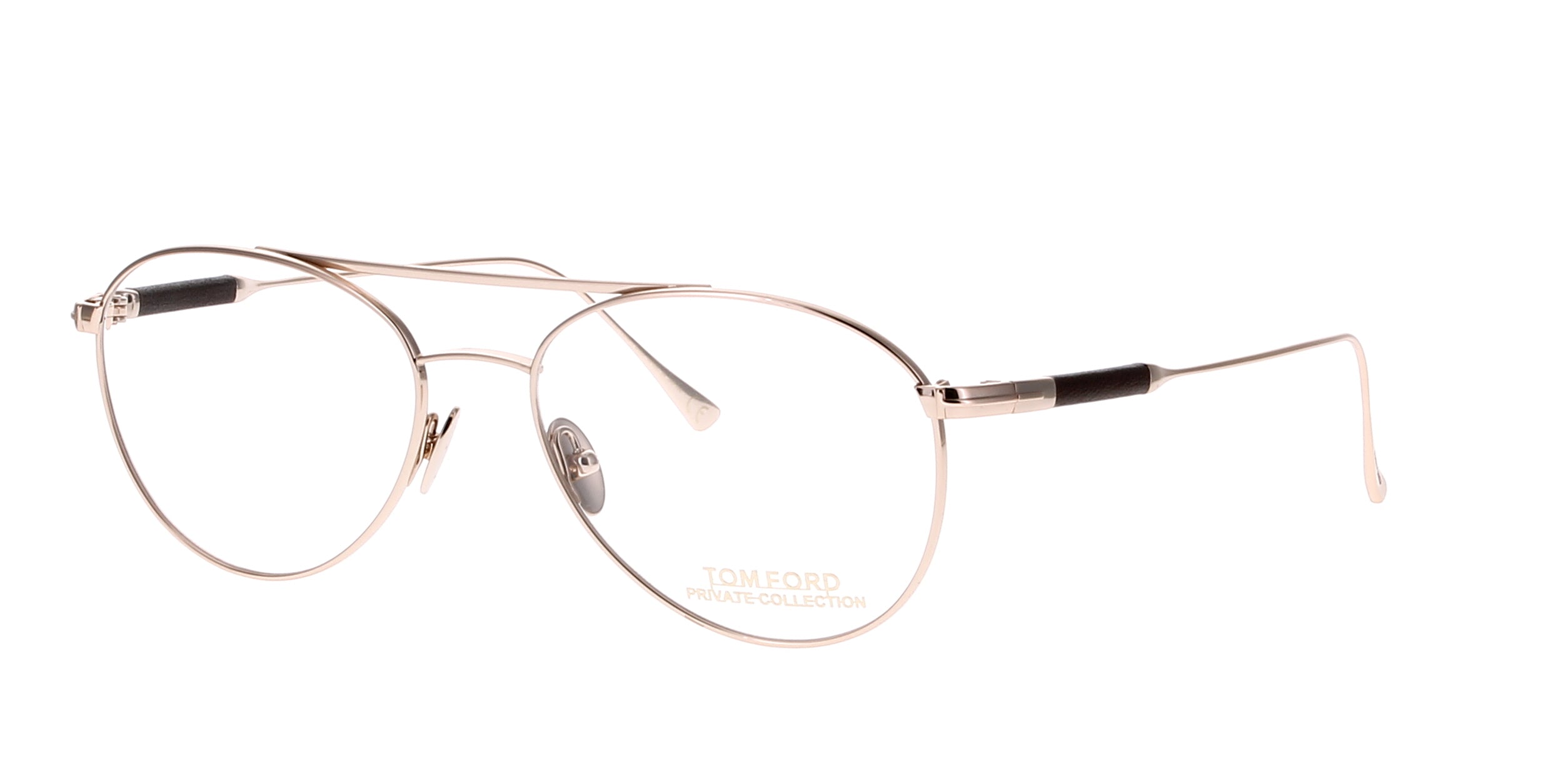 TOM FORDトムフォード サングラス TF5716-P ツーブリッジ Tom Ford Private Collection TF5716-P Aviator Glasses | Fashion