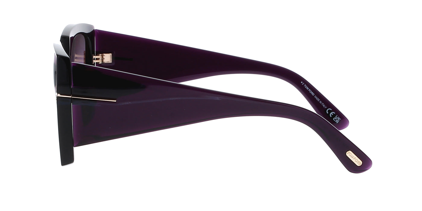 Tom Ford Jacquetta TF921 Violet-Grey-Gradient #colour_violet-grey-gradient