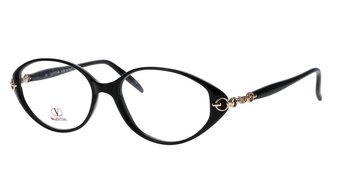 VALENTINO キャットアイサンクラス VLS135A610 0 Valentino VLS113-D V-Goldcut White Cat Eye Sunglasses
