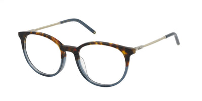 Mulberry VML145 Dark Tortoise-Blue #colour_dark-tortoise-blue