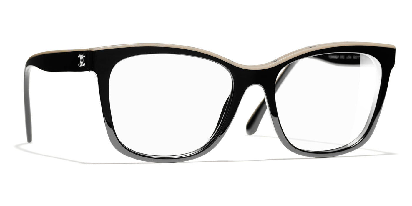 CHANEL 3420QB Square Acetate Glasses
