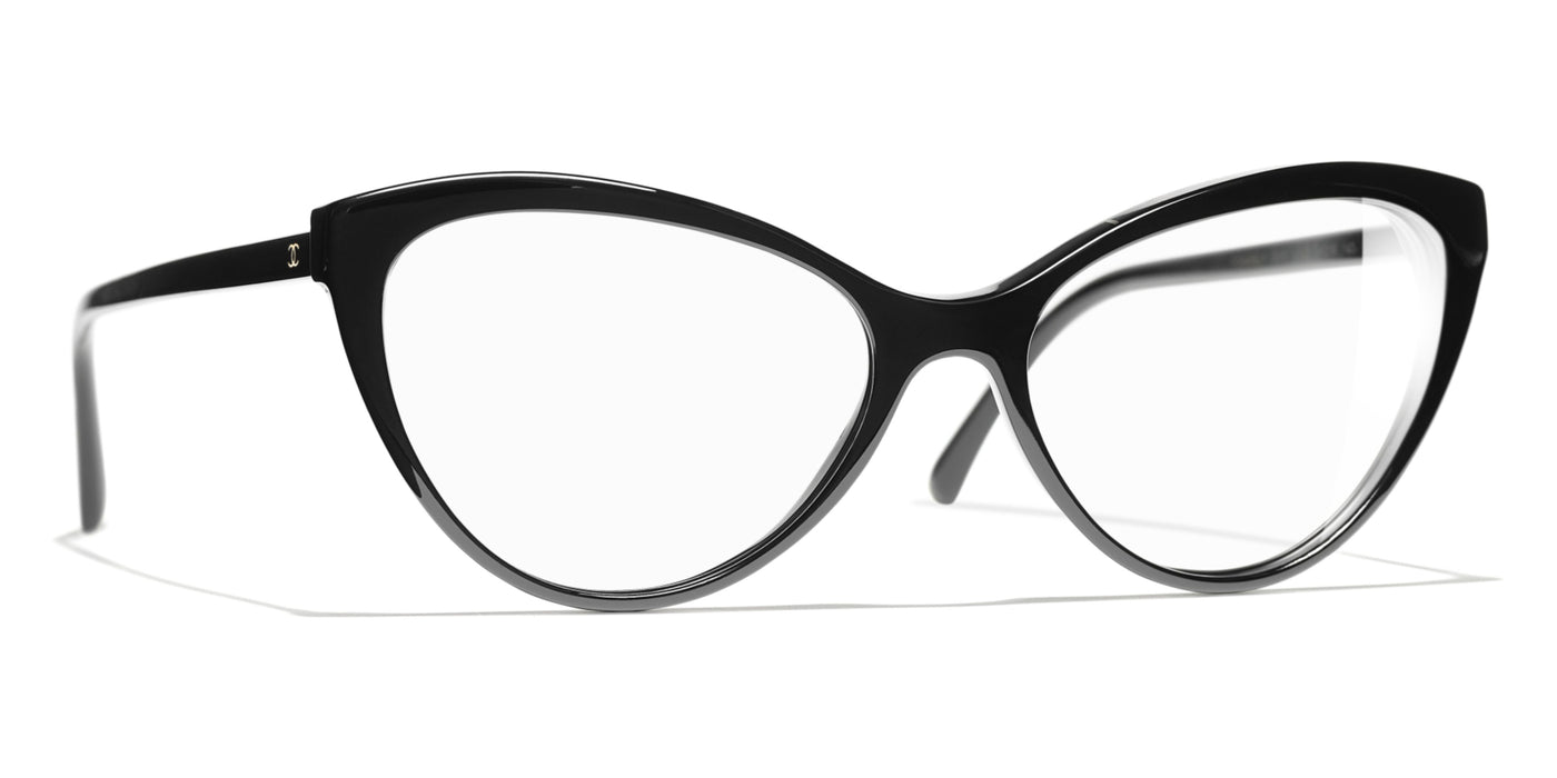 Eyeglasses: Cat Eye Eyeglasses, acetate — Fashion | CHANEL