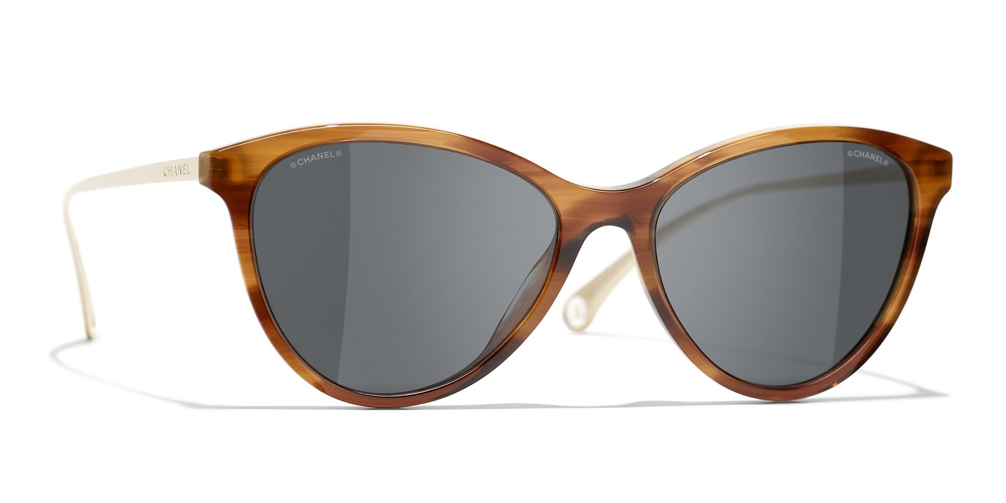 New In Stores Now CHANEL 4274 Q Butterfly Brown Gold Sunglasses – Fashion  Reloved