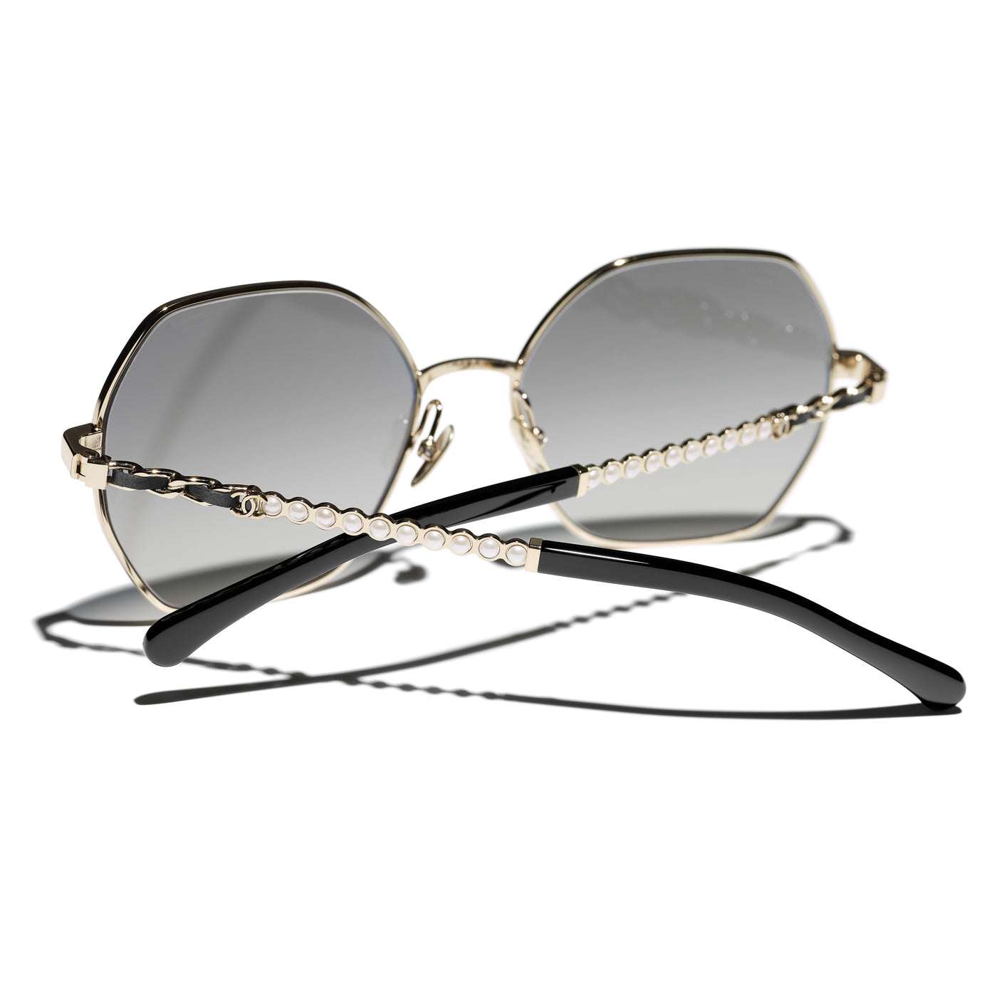 Sunglasses: Square Sunglasses, acetate & imitation pearls ...