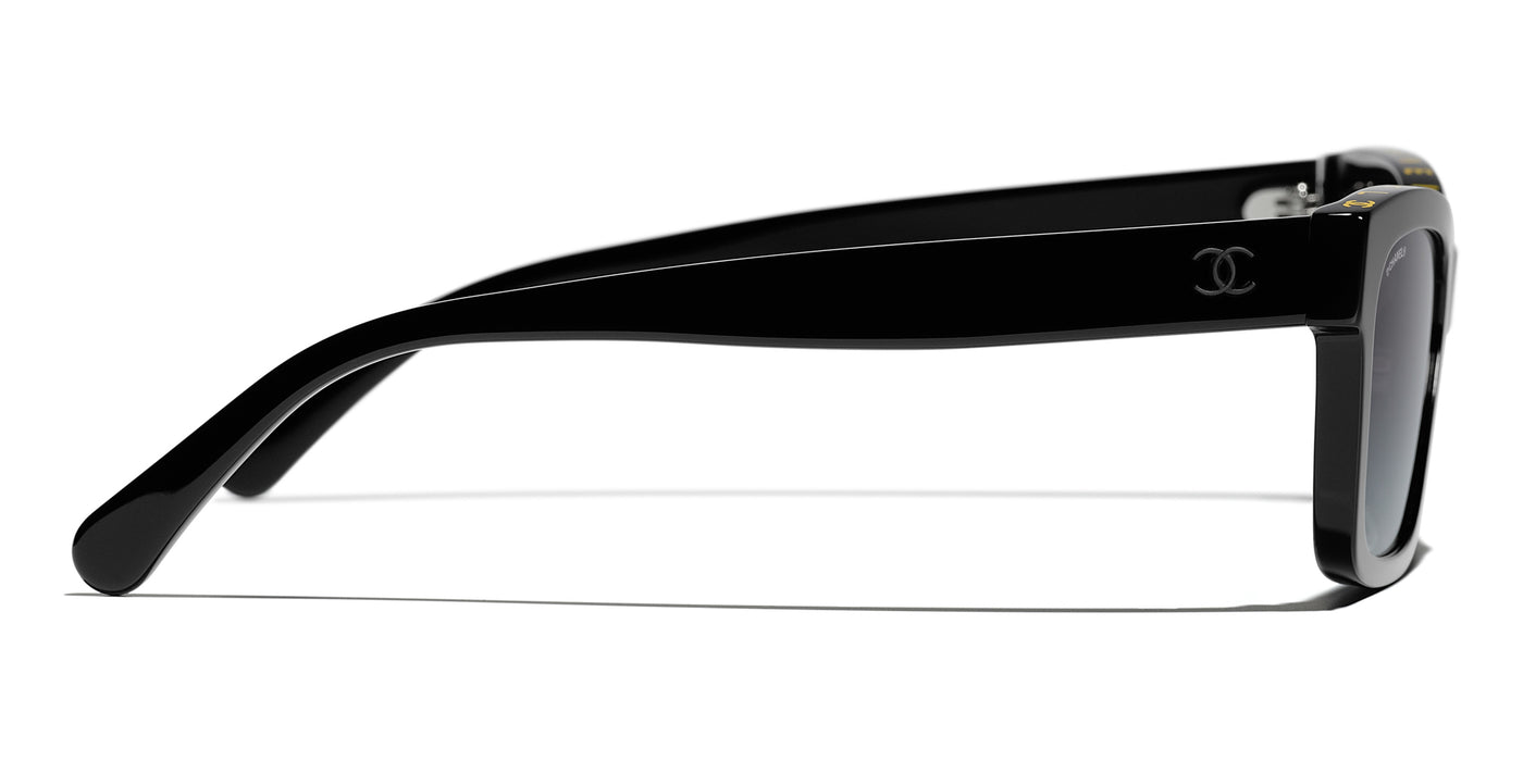 CHANEL 5417 Square Acetate Sunglasses | Fashion Eyewear US