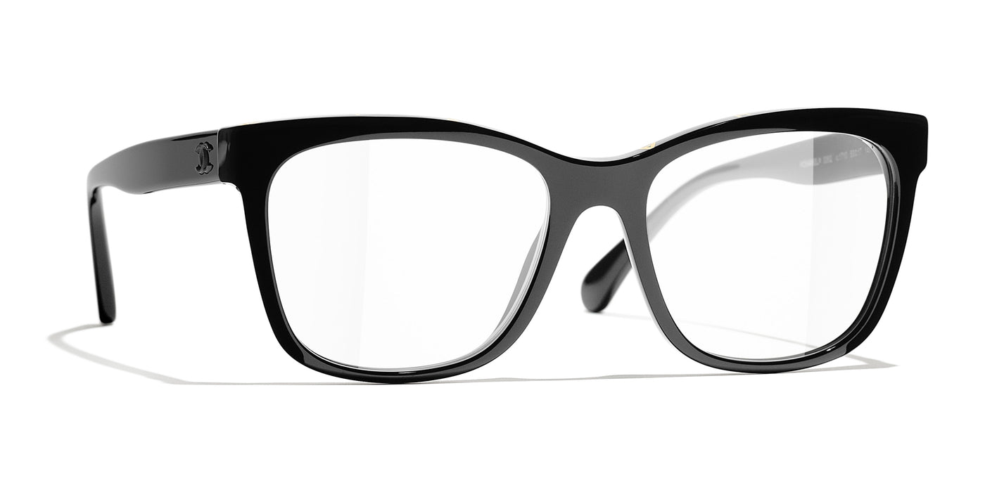 Chanel Cat Eye Eyeglasses - Acetate, Dark Blue - Women's Sunglasses - 3436 1725