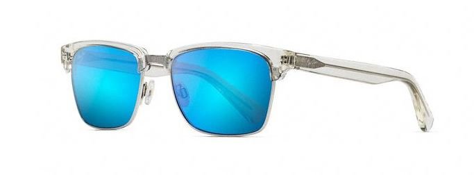 Maui Jim Kawika Transparent/Blue #colour_transparent-blue