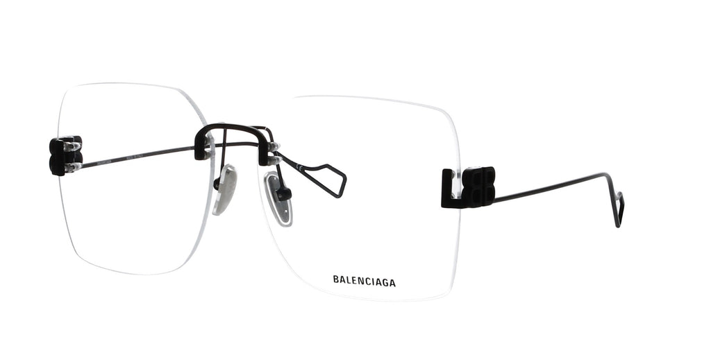 Balenciaga best sale frameless sunglasses