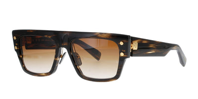 Balmain B-III BPS116 Brown Brown Gradient #colour_brown-brown-gradient