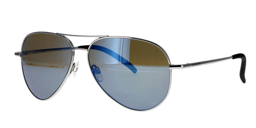 Serengeti Carrara Silver/Blue Mirror #colour_silver-blue-mirror