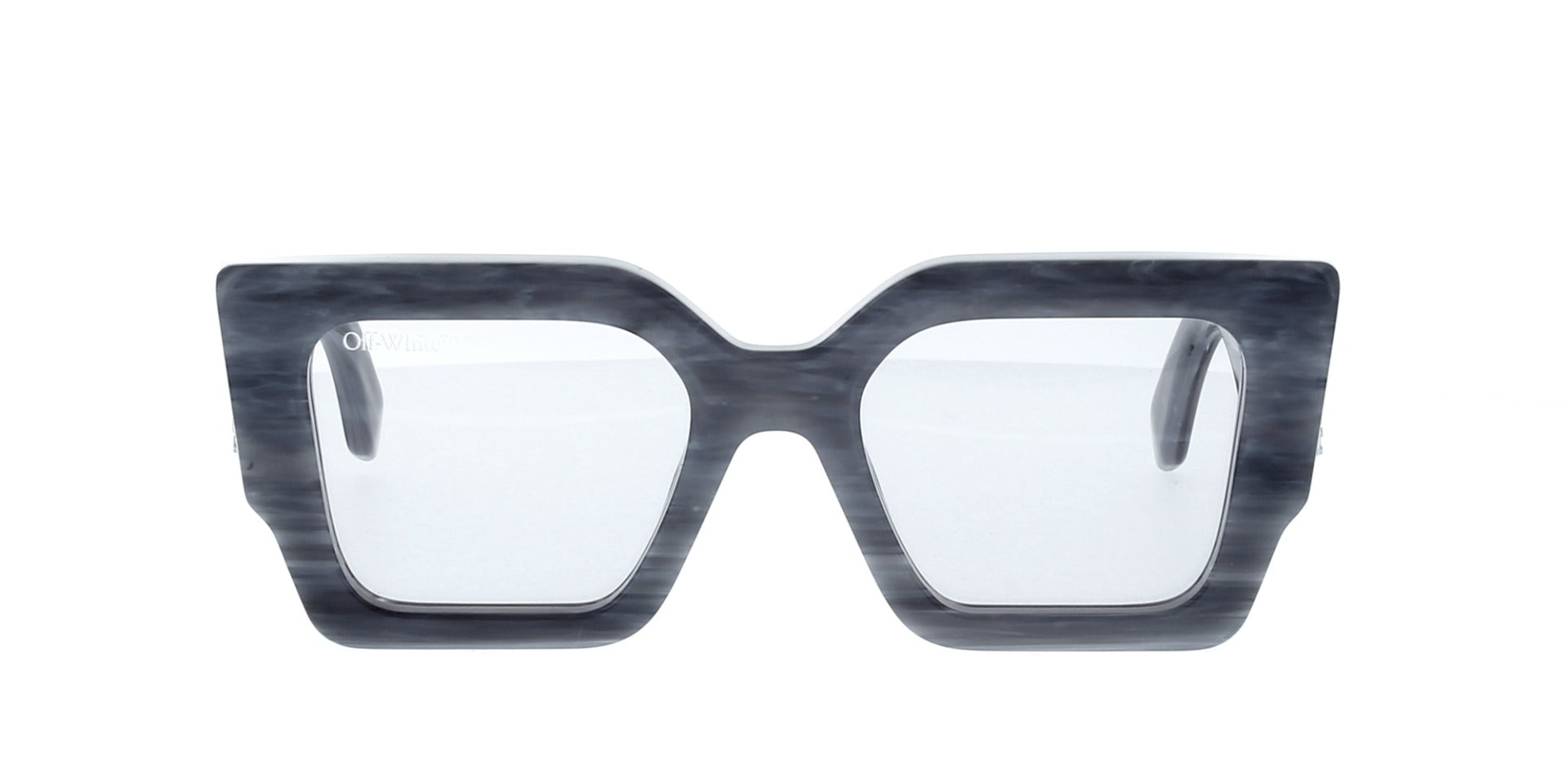 OFF-WHITE Catalina Rectangular Frame Sunglasses Light Grey/Light
