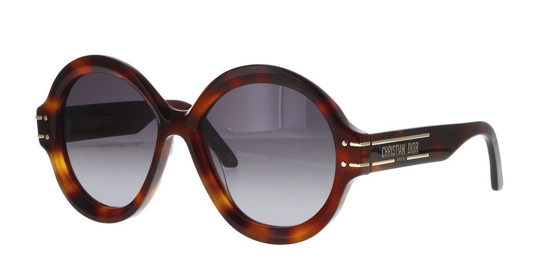 Dior Signature R1U CD40048U Round Sunglasses | Fashion Eyewear display picture 2