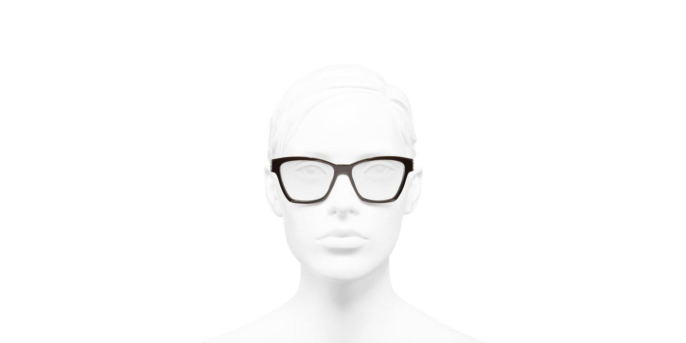 CHANEL 3420QB Square Acetate Glasses