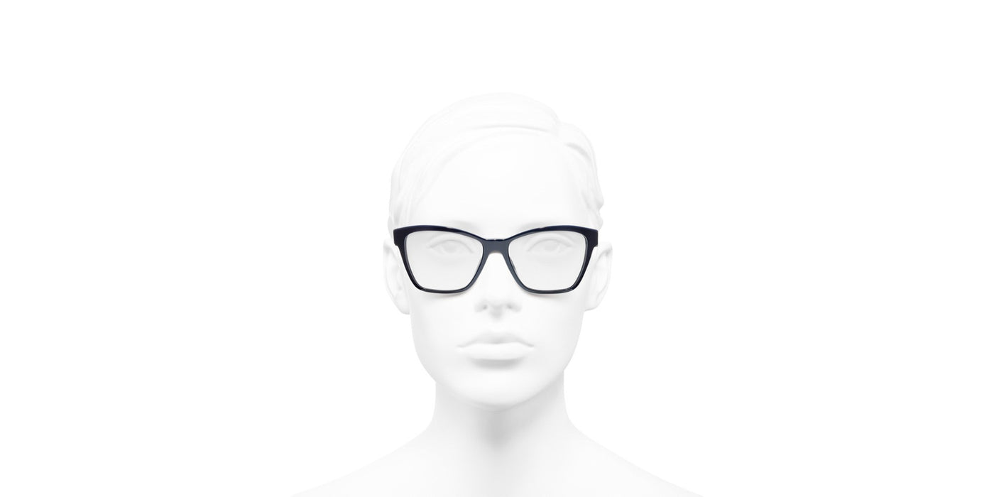 CHANEL 3438 Square Acetate Glasses (Women) – F/E – Fashion Eyewear