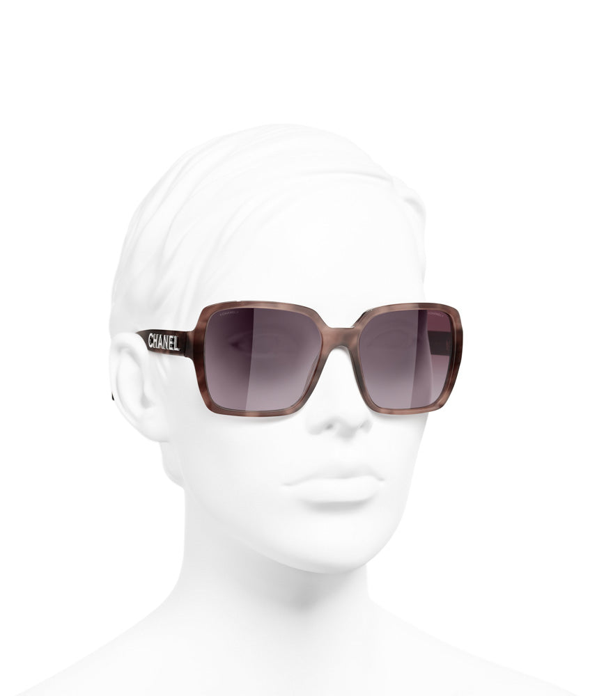 Chanel Square Sunglasses 1026S4 Black