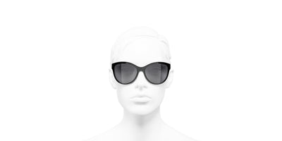 Chanel 5458 1661/3 Butterfly Sunglasses Havana 55mm