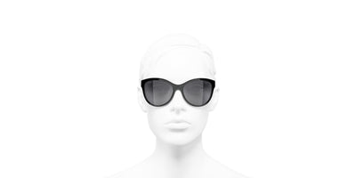 CHANEL 5458 Black/Polarised Grey #colour_black-polarised-grey