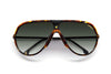 Carrera CHANGER 65 Dark Tortoise/Green Gradient #colour_dark-tortoise-green-gradient