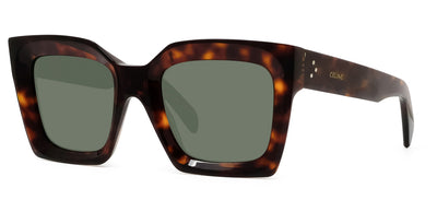 Celine CL40130I Dark Tortoise/Green #colour_dark-tortoise-green