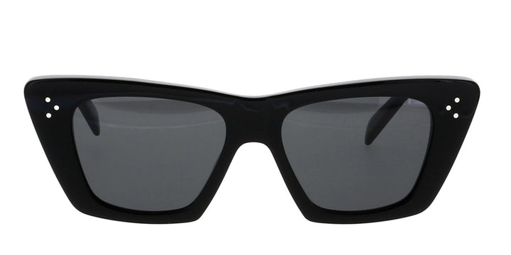 Celine CL40187I 99E Cat Eye Sunglasses - White and Black Animal / Grey Celine® CL40187I Pilot Sunglasses - EuroOptica main image 3