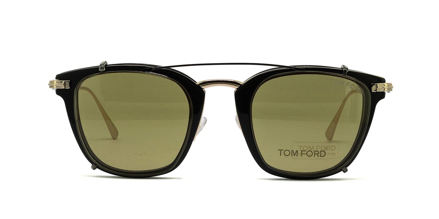 Tom Ford TF5496 Clip-On Gunmetal #colour_gunmetal