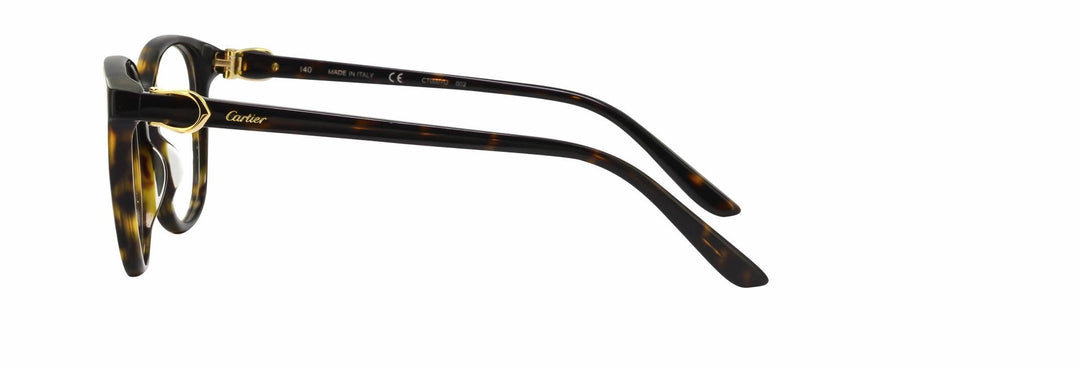 Cartier C Decor CT0007O Square Acetate Glasses (Women
