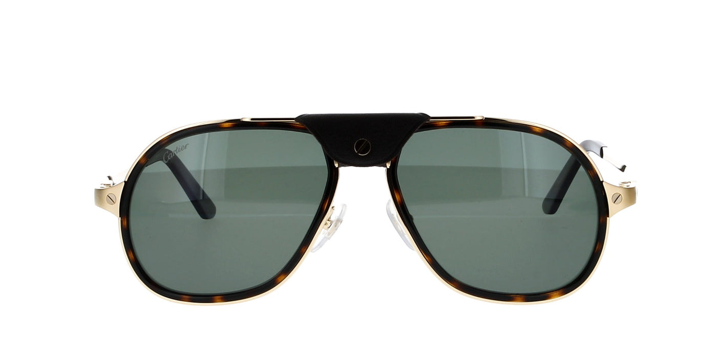 Cartier CT0241S Dark-Tortoise-Green-Polarised #colour_dark-tortoise-green-polarised
