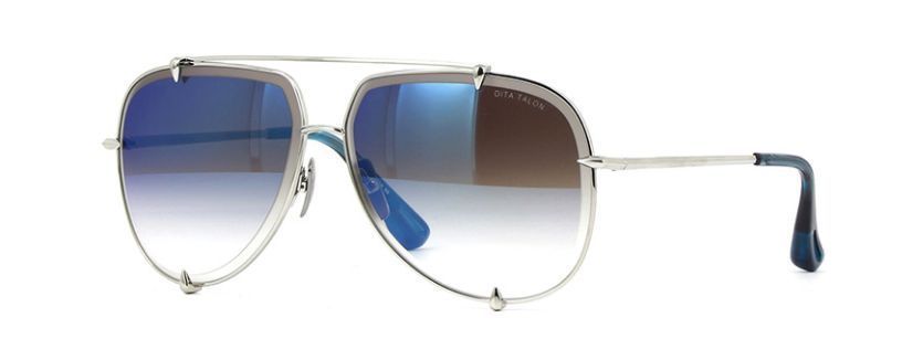 BRAND NEW DITA TALON LENSES- GRADIENT BLUE MIRROR DITA - Talon - Silver Grey Blue - 23007 - Sunglasses - DITA  main image 4