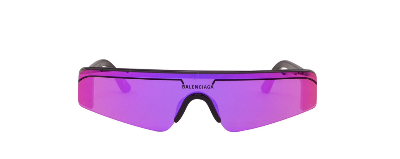 Balenciaga BB0003S Black/Violet Mirror #colour_black-violet-mirror