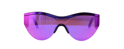 Balenciaga BB0004S Black/Violet Mirror #colour_black-violet-mirror