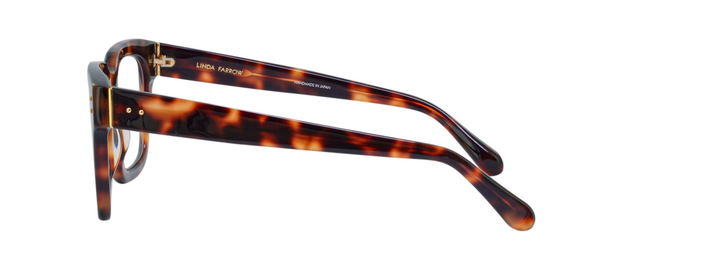 Linda Farrow LFL71 Dark Tortoise #colour_dark-tortoise