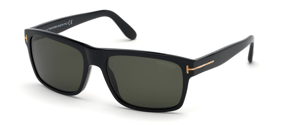 Tom Ford August TF678 Black/Polarised Grey #colour_black-polarised-grey