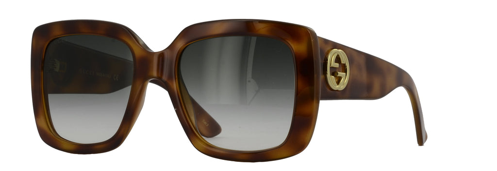 Gucci GG0141S Dark Tortoise/Grey #colour_dark-tortoise-grey