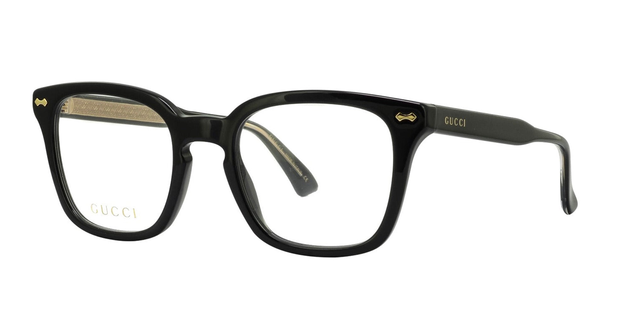 Gucci GG0184O Rectangle Glasses | Fashion Eyewear US