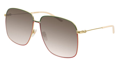 Gucci GG0394S Gold/Brown Gradient #colour_gold-brown-gradient