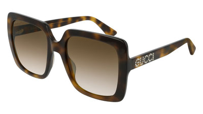 Gucci GG0418S Dark Tortoise/Brown Gradient #colour_dark-tortoise-brown-gradient