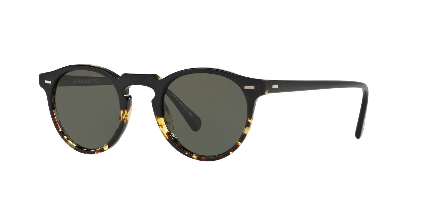 Oliver Peoples Gregory Peck SUN OV5217S Black-Polarised-Green #colour_black-polarised-green