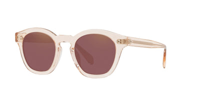 Oliver Peoples Boudreau L.A OV5382SU Pink-Pink-Mirror #colour_pink-pink-mirror