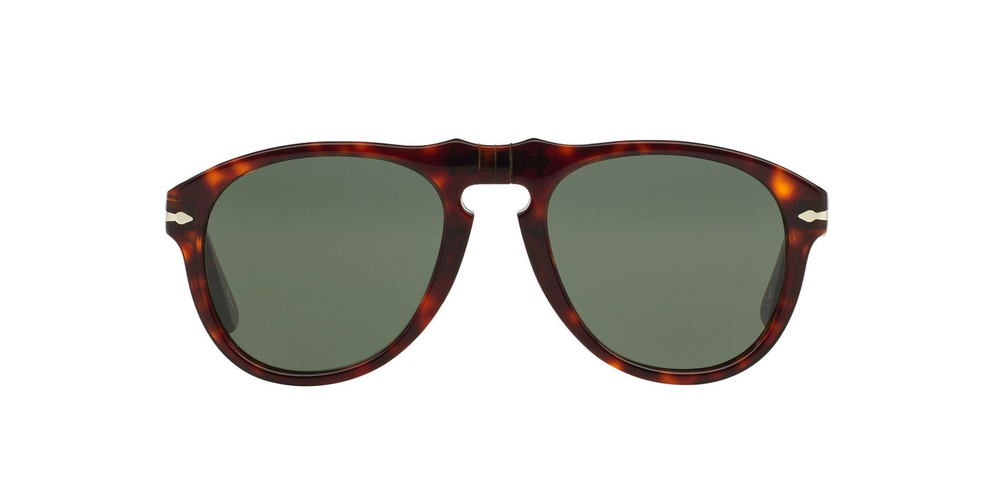 Persol PO0649 Dark Tortoise/Green #colour_dark-tortoise-green