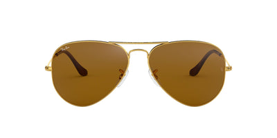 Ray-Ban Aviator RB3025 Gold/Brown #colour_gold-brown